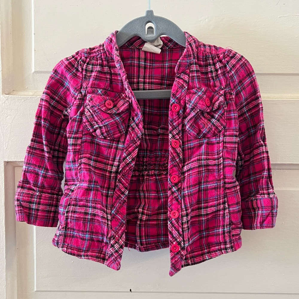 Pink Flannel w/pockets